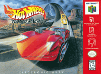 Hot Wheels Turbo Racing Nintendo 64 US box art